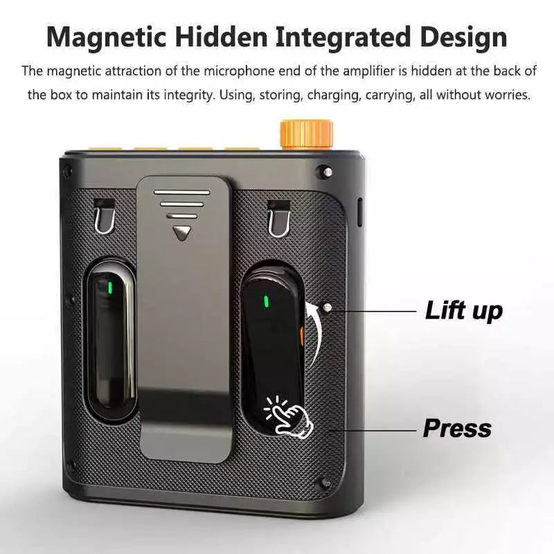 Magnetic Wireless Lapel