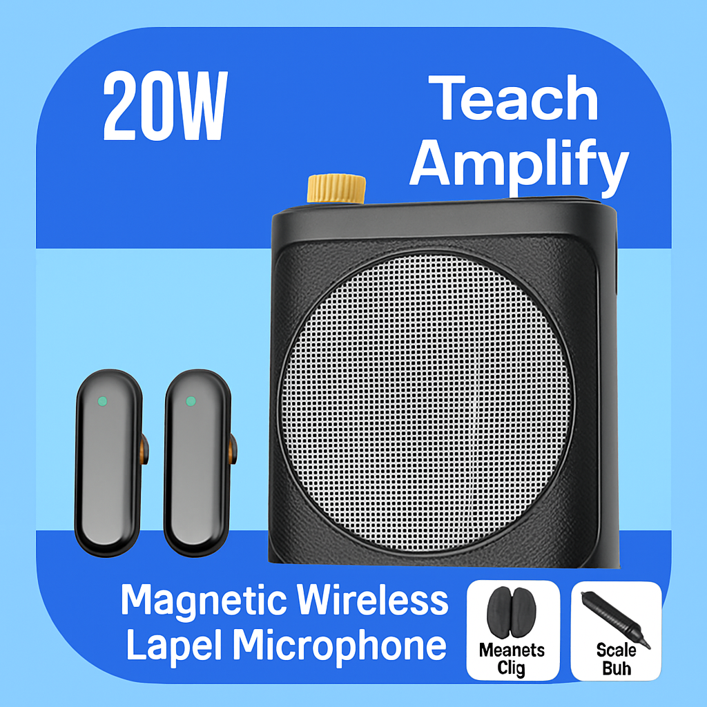 Magnetic Wireless Lapel