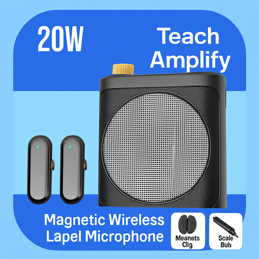 Magnetic Wireless Lapel
